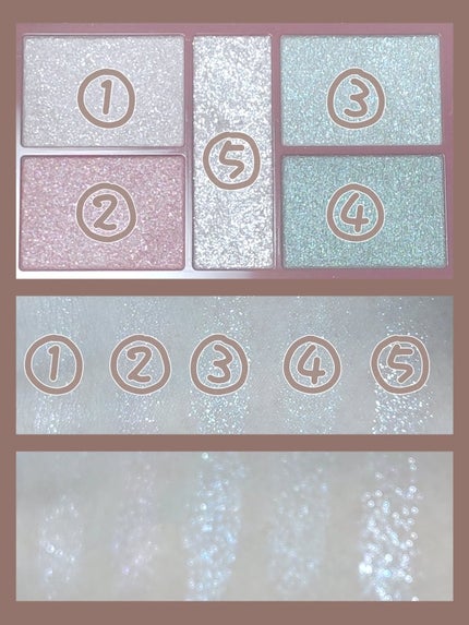 パーフェクトスタイリストアイズ/キャンメイク/アイシャドウパレットを使ったクチコミ(2枚目)