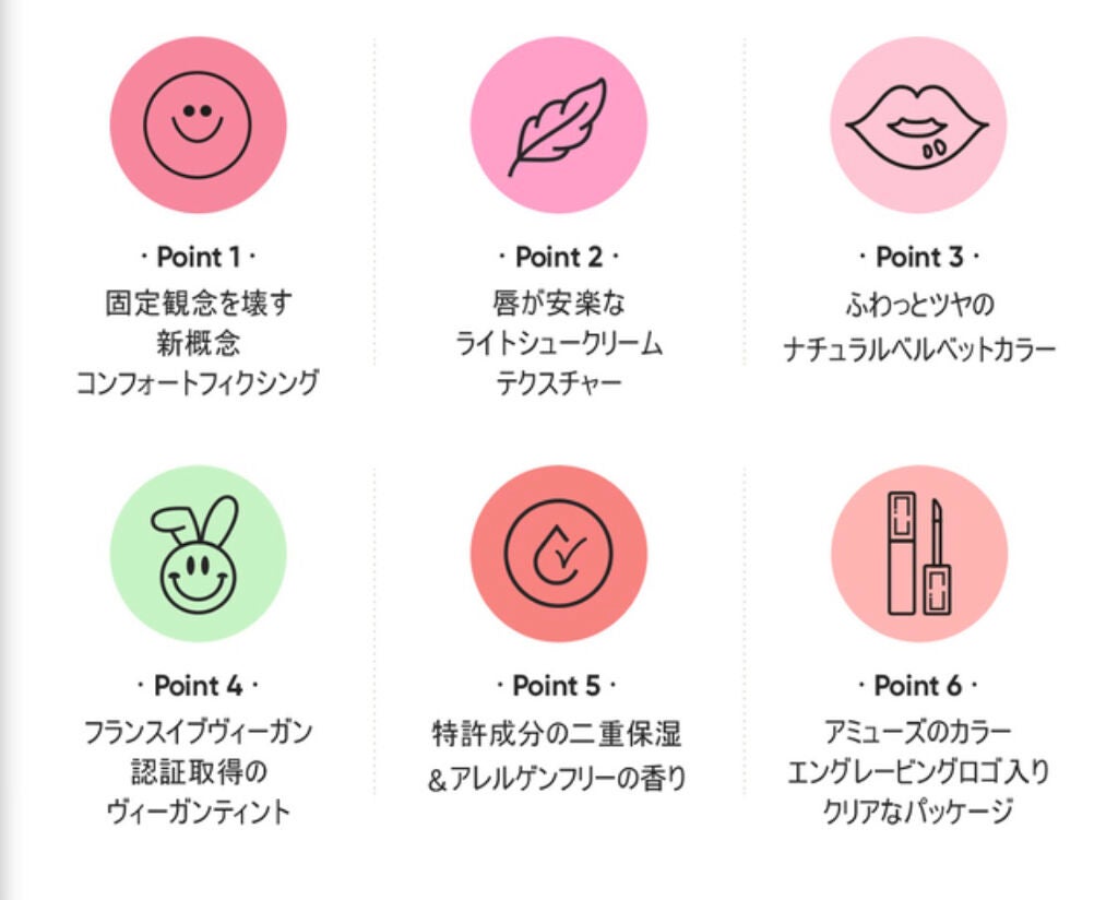 シューベルベット/AMUSE/口紅を使ったクチコミ(4枚目)