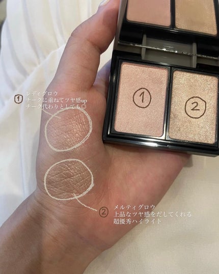 エアリータッチ デュアルニュアンサー/クラブ/パウダーハイライトを使ったクチコミ(3枚目)