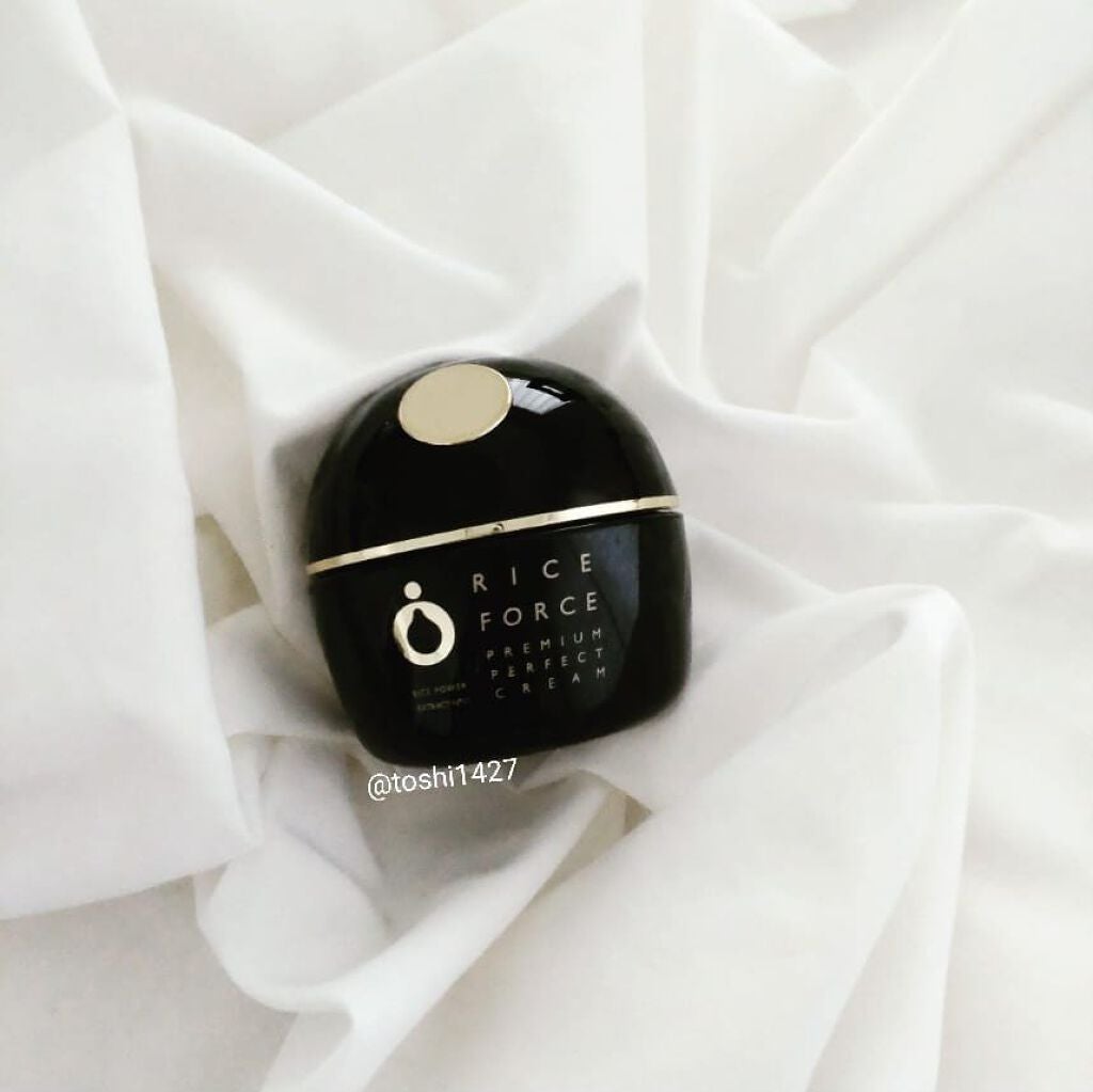 プレミアムパーフェクトクリーム/ライスフォース/フェイスクリームを使ったクチコミ(1枚目)