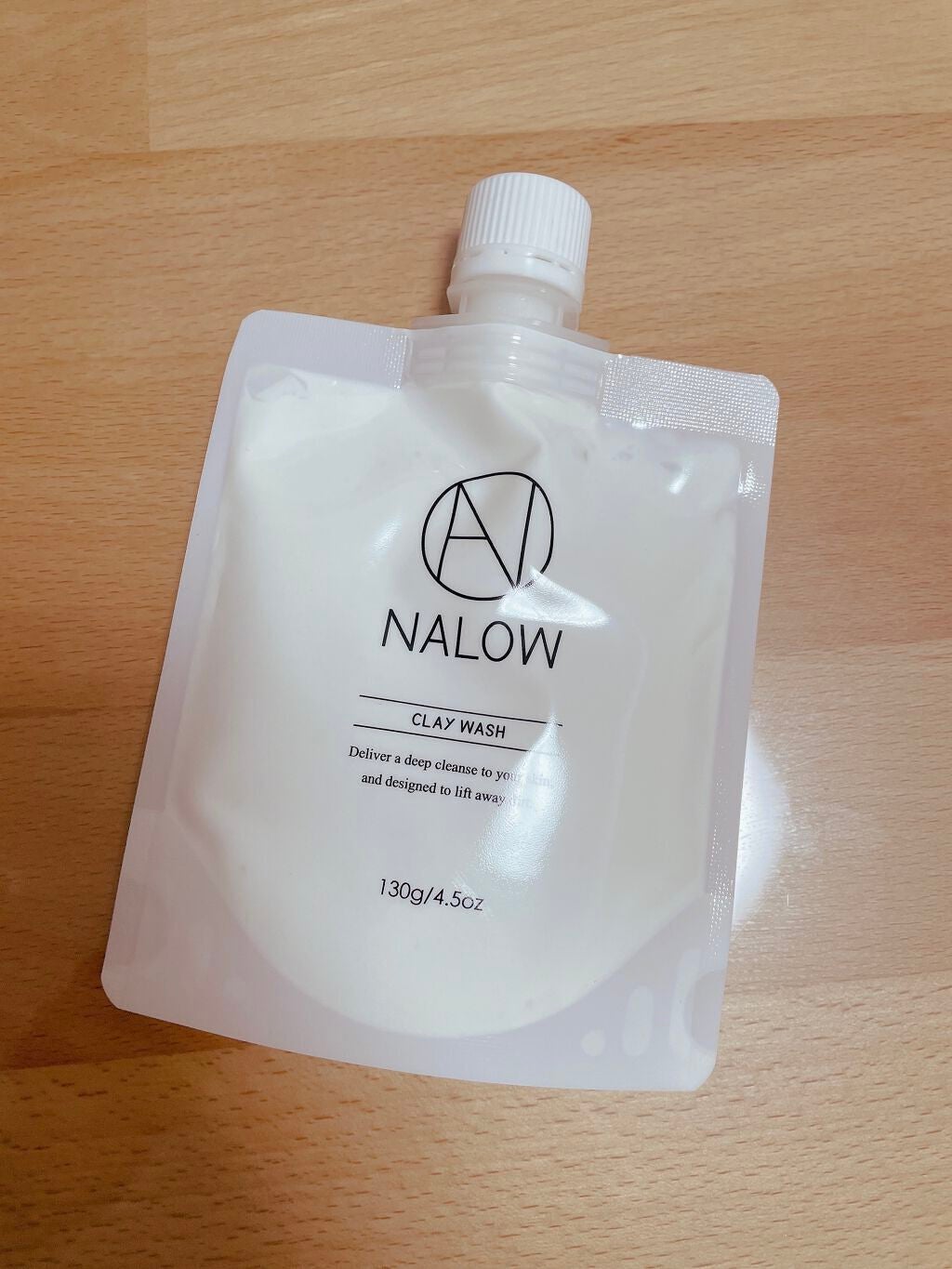 クレイウォッシュ/NALOW/洗顔フォームを使ったクチコミ(1枚目)