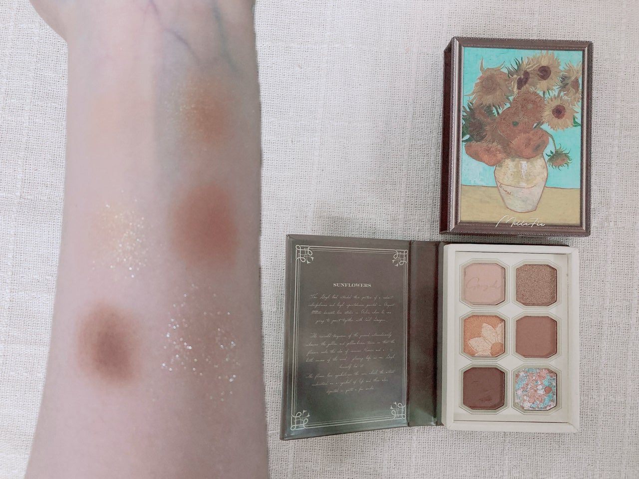 絵画アイシャドウパレット/MilleFée/アイシャドウパレットを使ったクチコミ(8枚目)