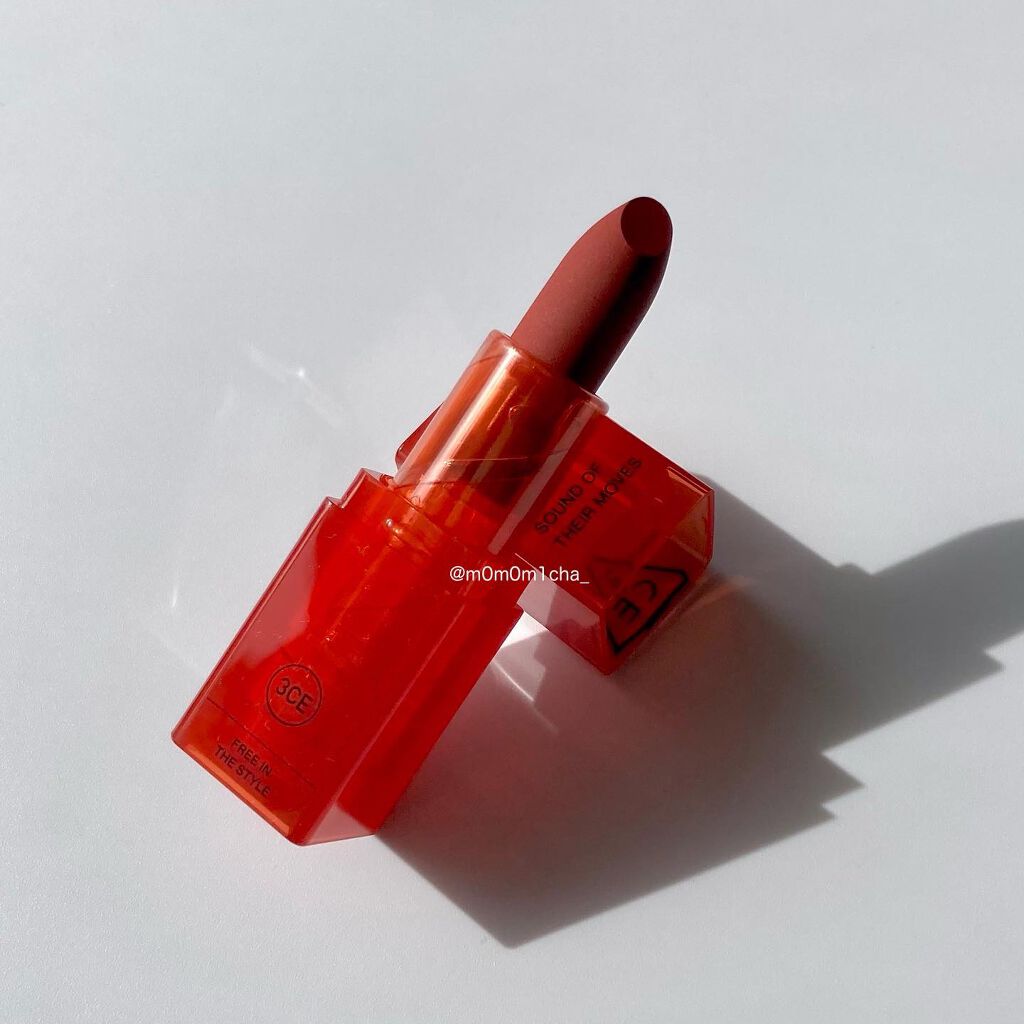 3CE SOFT MATTE LIPSTICK/3CE/口紅を使ったクチコミ(6枚目)