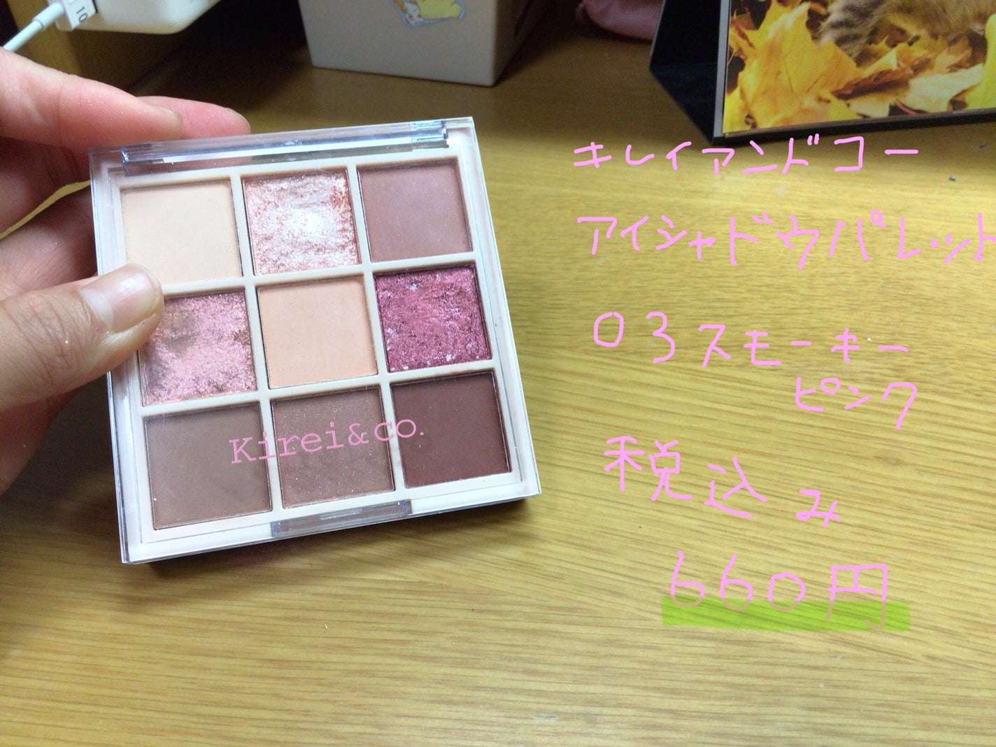 アイシャドウパレット/Kirei&co./アイシャドウパレットを使ったクチコミ(4枚目)
