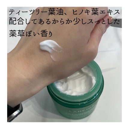 シカスリーピングマスク/LANEIGE/フェイスクリームを使ったクチコミ(2枚目)