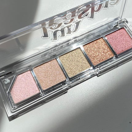 Mood Shower Face Palette/unleashia/パウダーハイライトを使ったクチコミ(6枚目)