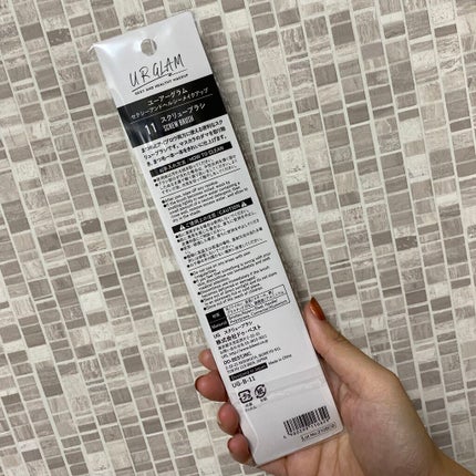 UR GLAM SCREW BRUSH(スクリューブラシ)/U R GLAM/メイクブラシを使ったクチコミ(2枚目)