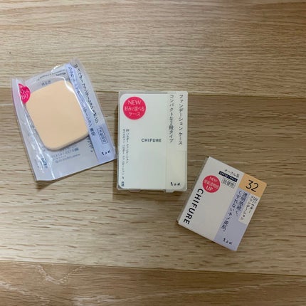 UV パウダー ファンデーション/ちふれ/パウダーファンデーションを使ったクチコミ(2枚目)