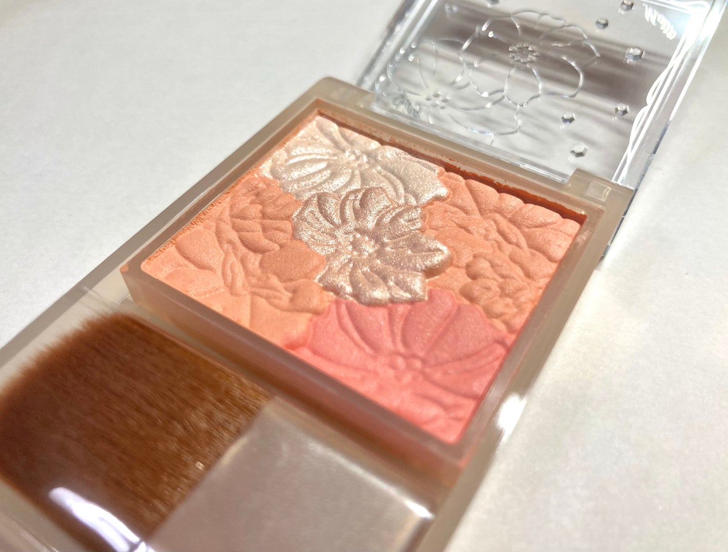 グロウフルールチークス(ブレンドタイプ)/キャンメイク/パウダーチークを使ったクチコミ(2枚目)