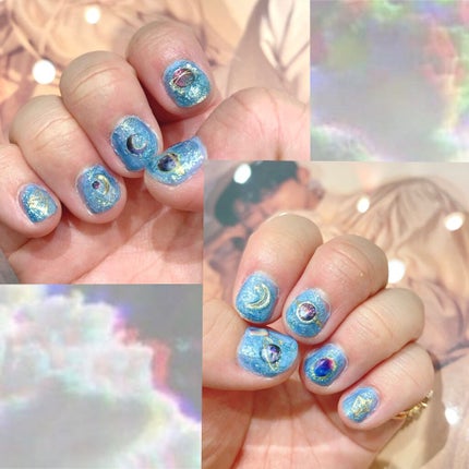 ネイルシール/セリア/ネイルシールを使ったクチコミ(1枚目)