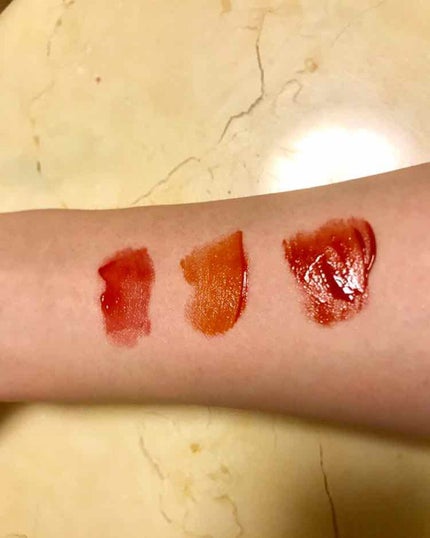 ジューシーラスティングティント/rom&nd/リップティントを使ったクチコミ(2枚目)