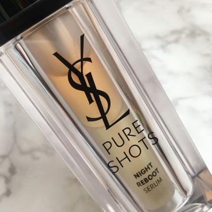 ピュアショット ナイト リチャージセラム/YVES SAINT LAURENT BEAUTE/美容液を使ったクチコミ(2枚目)