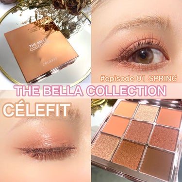 The Bella collection eyeshadow palette/CELEFIT/パウダーアイシャドウを使ったクチコミ（1枚目）