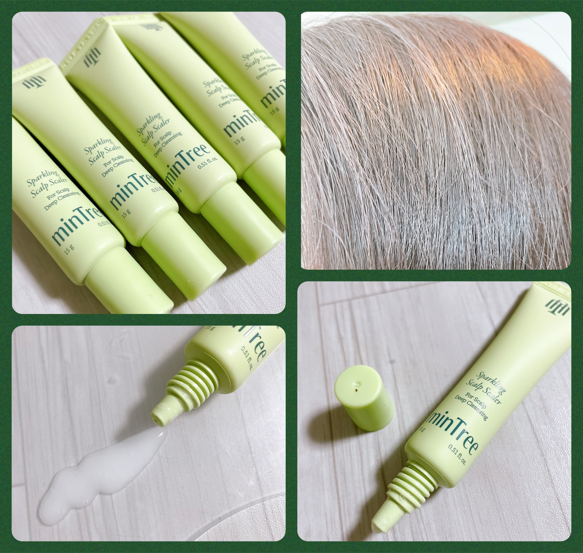 スパークリングスカルプスケーラー/ミンツリー/頭皮ケアを使ったクチコミ（2枚目）