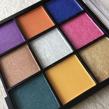 UR GLAM　BLOOMING EYE COLOR PALETTE/U R GLAM/パウダーアイシャドウを使ったクチコミ（2枚目）