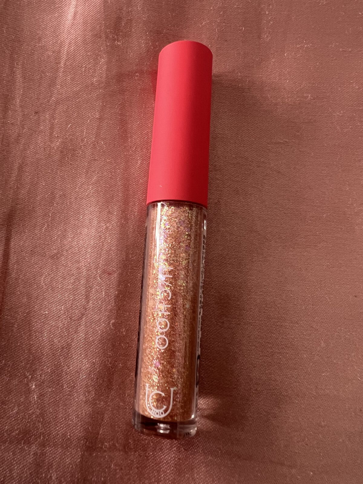  ワオ アイ グリッター ハニーピンク(HONEY PINK)/U/CHOO/グリッターを使ったクチコミ（1枚目）