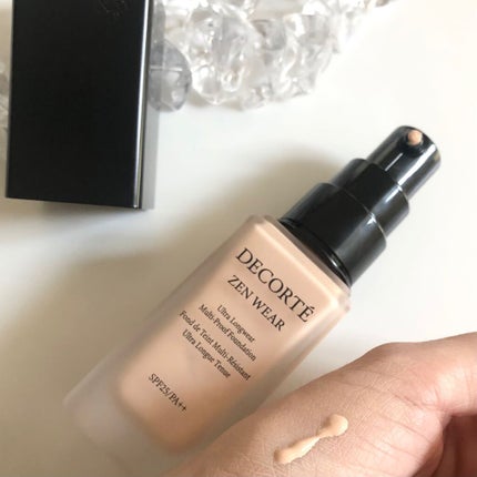 ゼン ウェア フルイド/DECORTÉ/リキッドファンデーションを使ったクチコミ(3枚目)