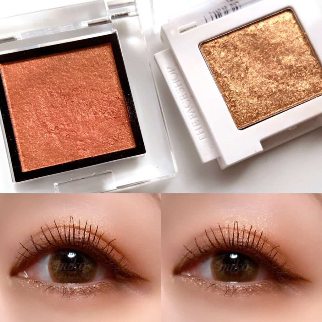 モノキューブアイシャドウ/THE FACE SHOP/単色アイシャドウを使ったクチコミ（2枚目）