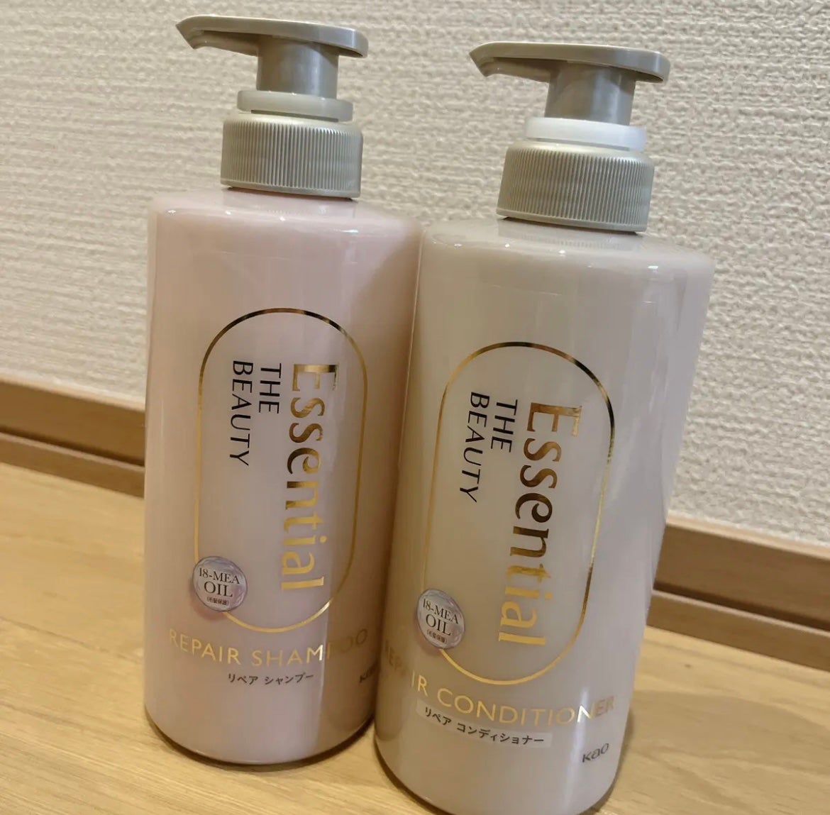 ザビューティ リペアシャンプー・コンディショナー/エッセンシャル/市販シャンプーを使ったクチコミ(2枚目)