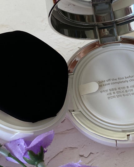 ロングウェアクッションファンデーション/V&Aビューティー/クッションファンデーションを使ったクチコミ(4枚目)