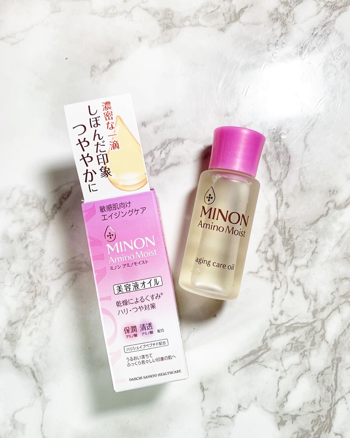 ミノン アミノモイスト エイジングケア オイル/ミノン/フェイスオイルを使ったクチコミ(1枚目)