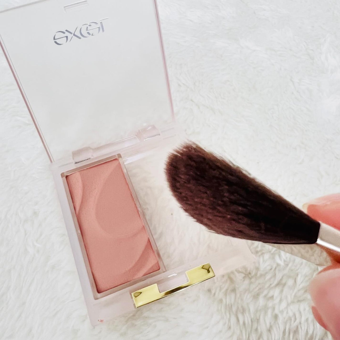 シームレストーン ブラッシュ/excel/パウダーチークを使ったクチコミ(3枚目)