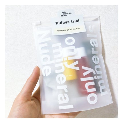 Nude クロノナイトチャージジェル/ONLY MINERALS/フェイスクリームを使ったクチコミ(1枚目)