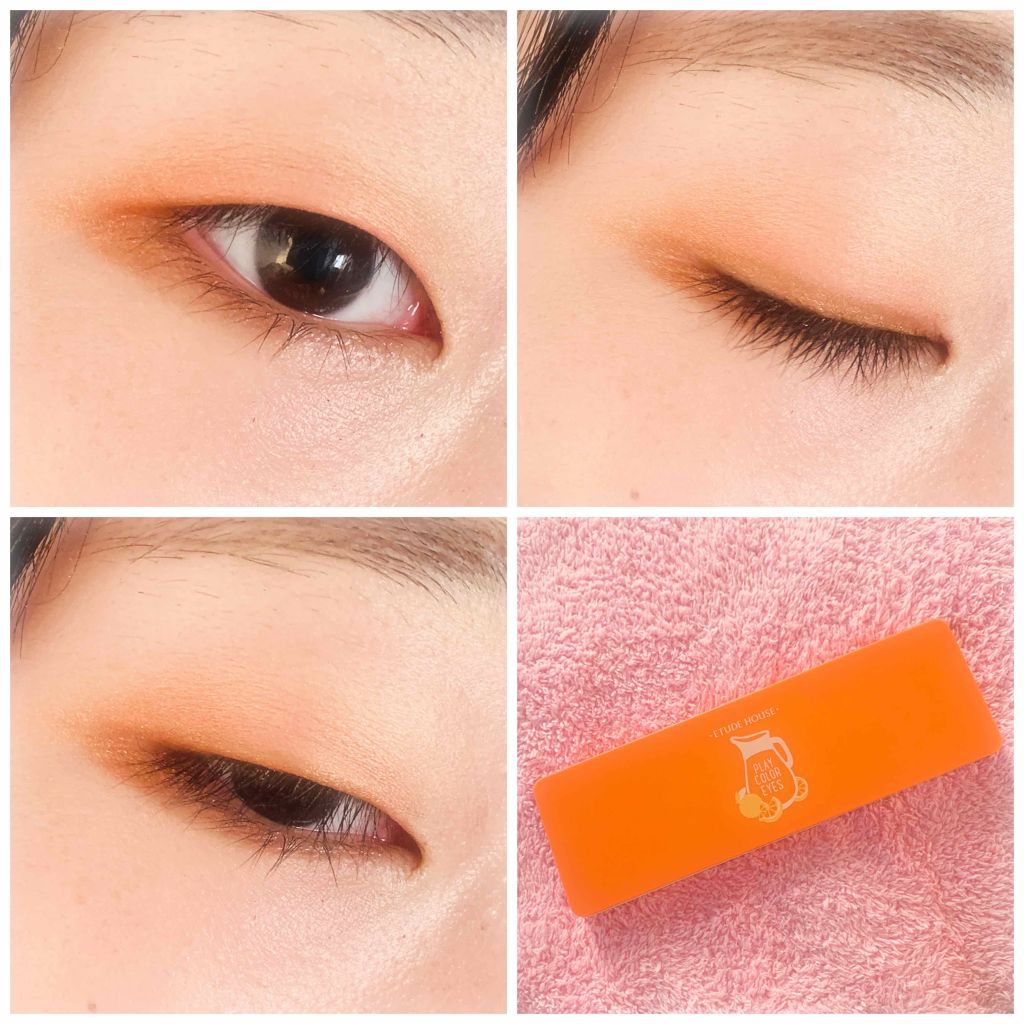 プレイカラー アイシャドウ/ETUDE/アイシャドウパレットを使ったクチコミ（2枚目）