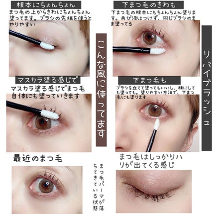 リバイブラッシュ/シーエスシー/まつげ美容液を使ったクチコミ(5枚目)