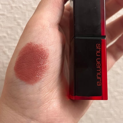 ルージュ アンリミテッド アンプリファイド ラッカー/shu uemura/口紅を使ったクチコミ(2枚目)