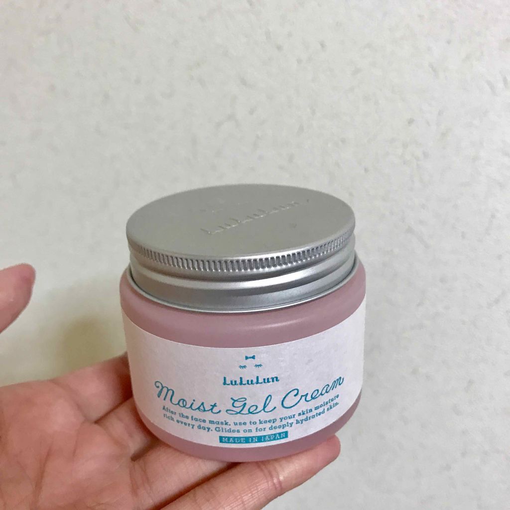 ルルルン モイストジェルクリーム(保湿タイプ)/ルルルン/フェイスクリームを使ったクチコミ(1枚目)