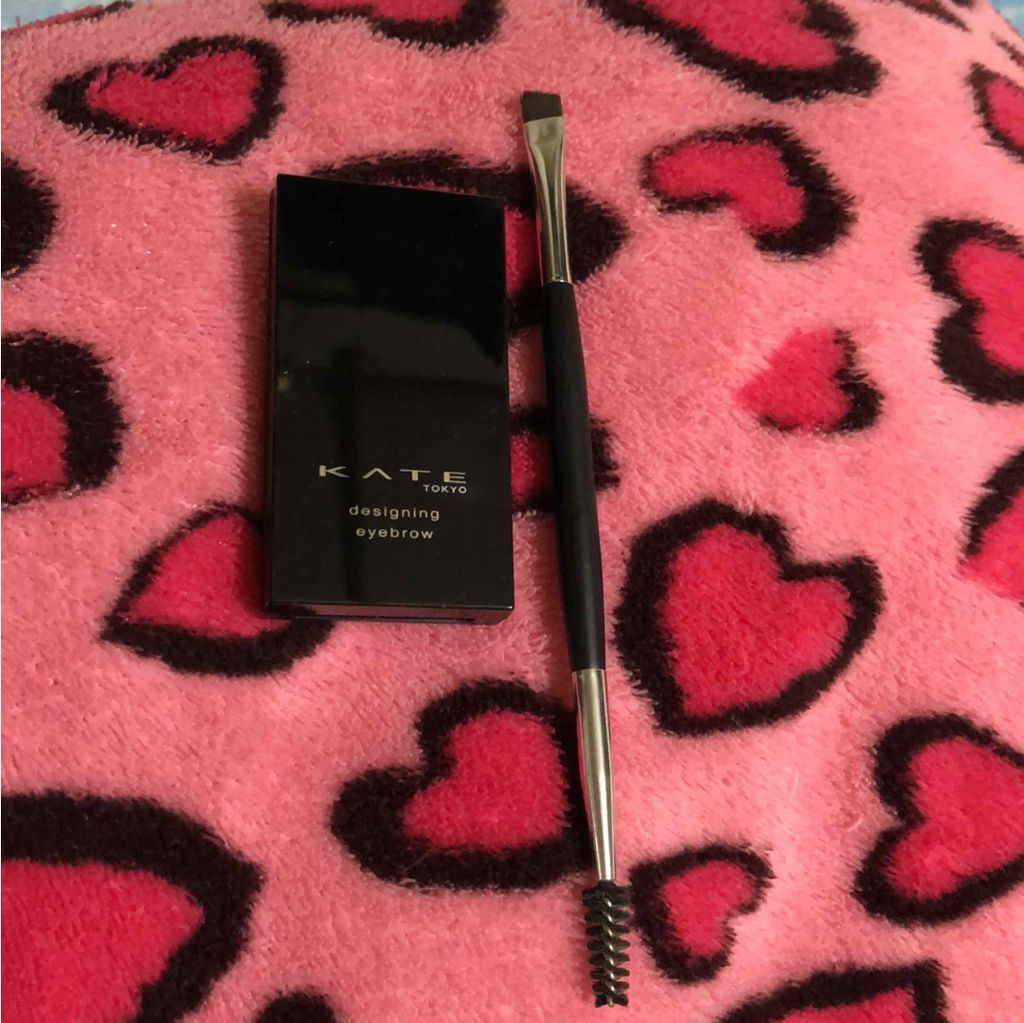 ダブルエンドアイブロウブラシ スクリュータイプ/ロージーローザ/メイクブラシを使ったクチコミ（2枚目）