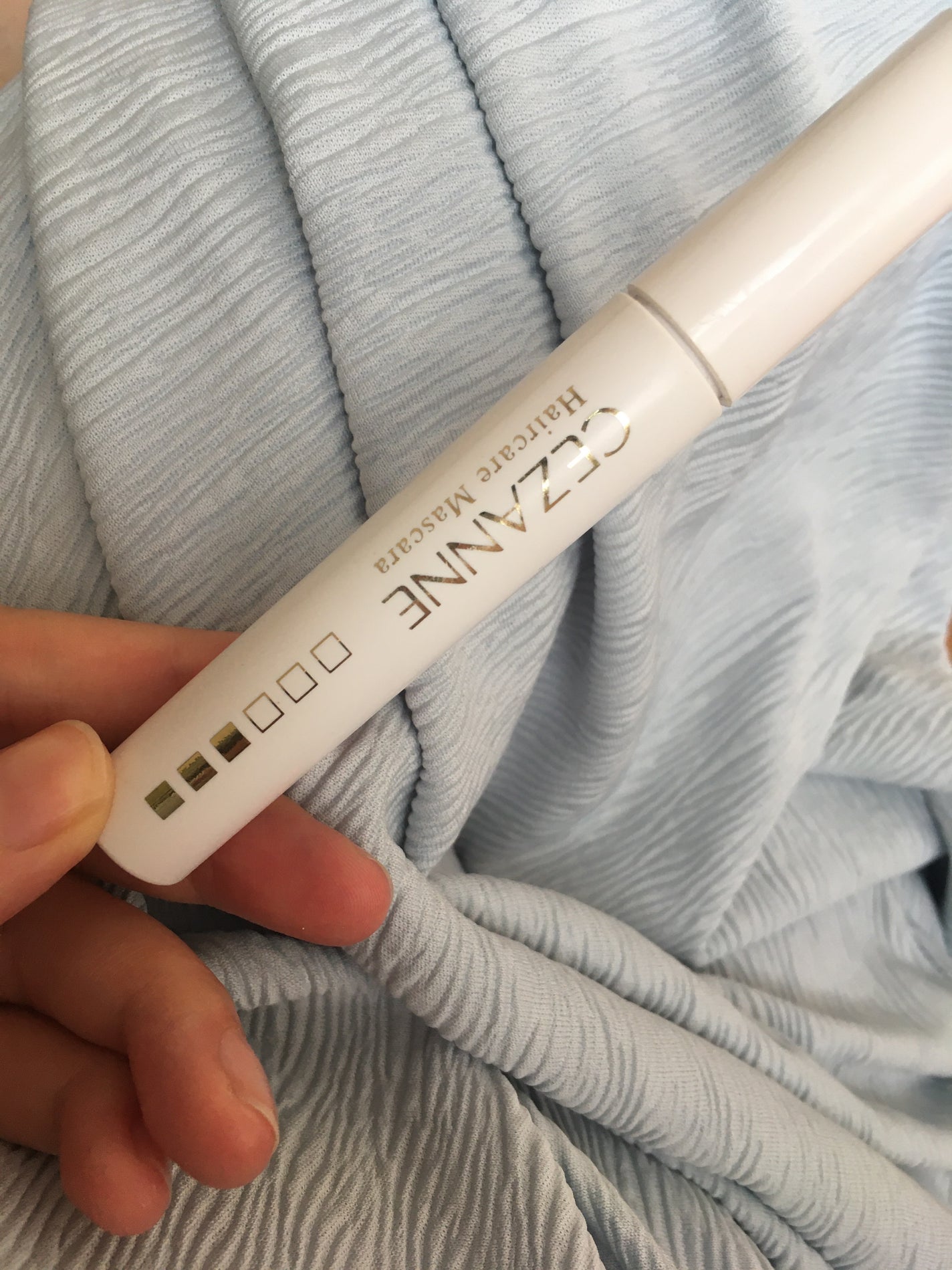 ヘアケアマスカラ/CEZANNE/ヘアジェルを使ったクチコミ(1枚目)