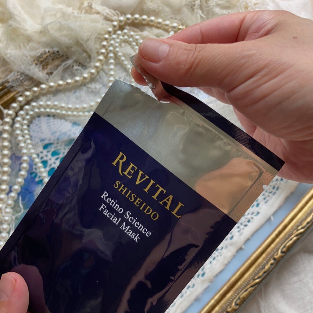 レチノサイエンス フェイシャルマスク a/リバイタル/シートマスク・パックを使ったクチコミ(3枚目)