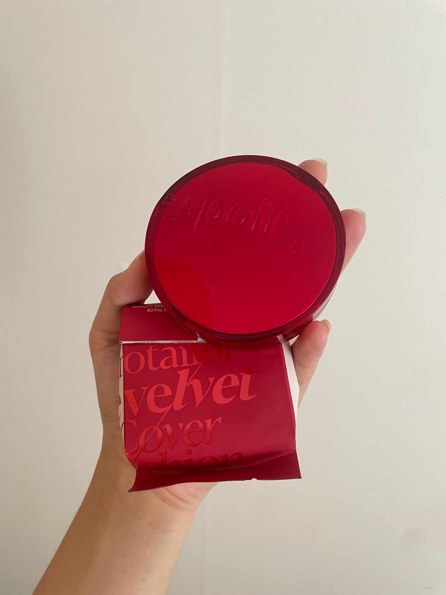 プロテーラービーベルベットカバークッション/espoir/クッションファンデーションを使ったクチコミ(1枚目)