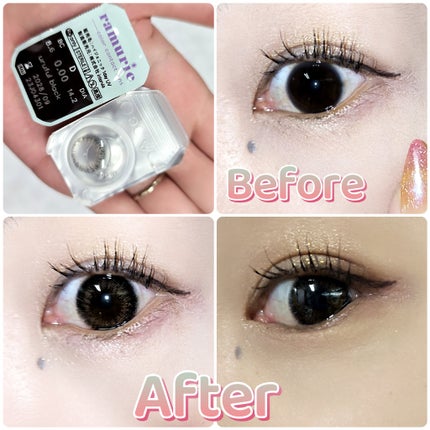 ramurie ラムリエ/ramurie/ワンデー(1DAY)カラコンを使ったクチコミ(3枚目)