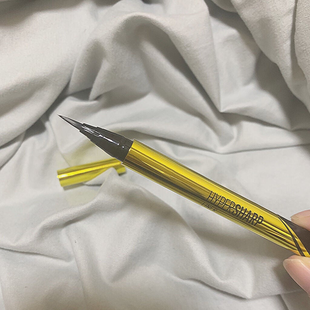ハイパーシャープ ライナー R/MAYBELLINE NEW YORK/リキッドアイライナーを使ったクチコミ(3枚目)