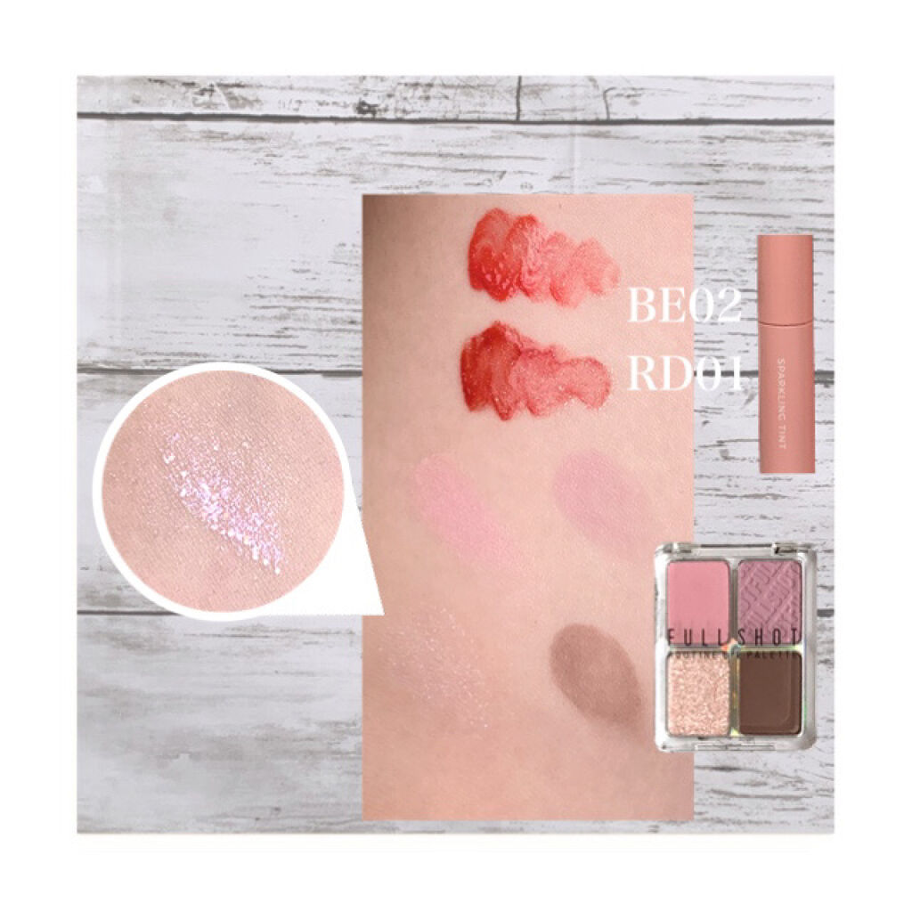 アピュー ジューシーパン スパークリングティント/A’pieu/口紅を使ったクチコミ（2枚目）