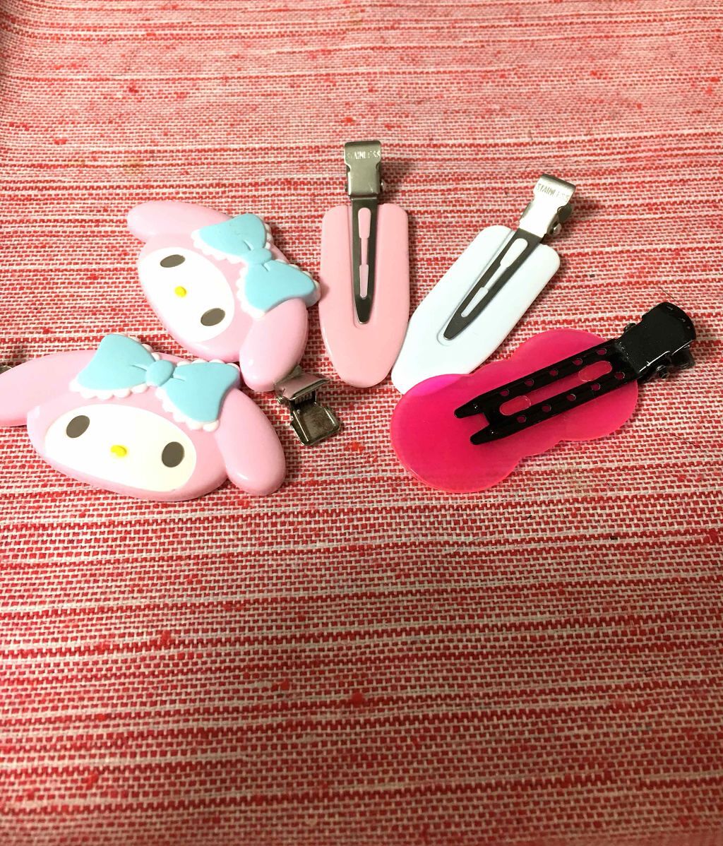 跡が付かない前髪クリップ/マペペ/ヘアアクセサリーを使ったクチコミ（1枚目）
