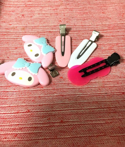 跡が付かない前髪クリップ/マペペ/ヘアアクセサリーを使ったクチコミ(1枚目)