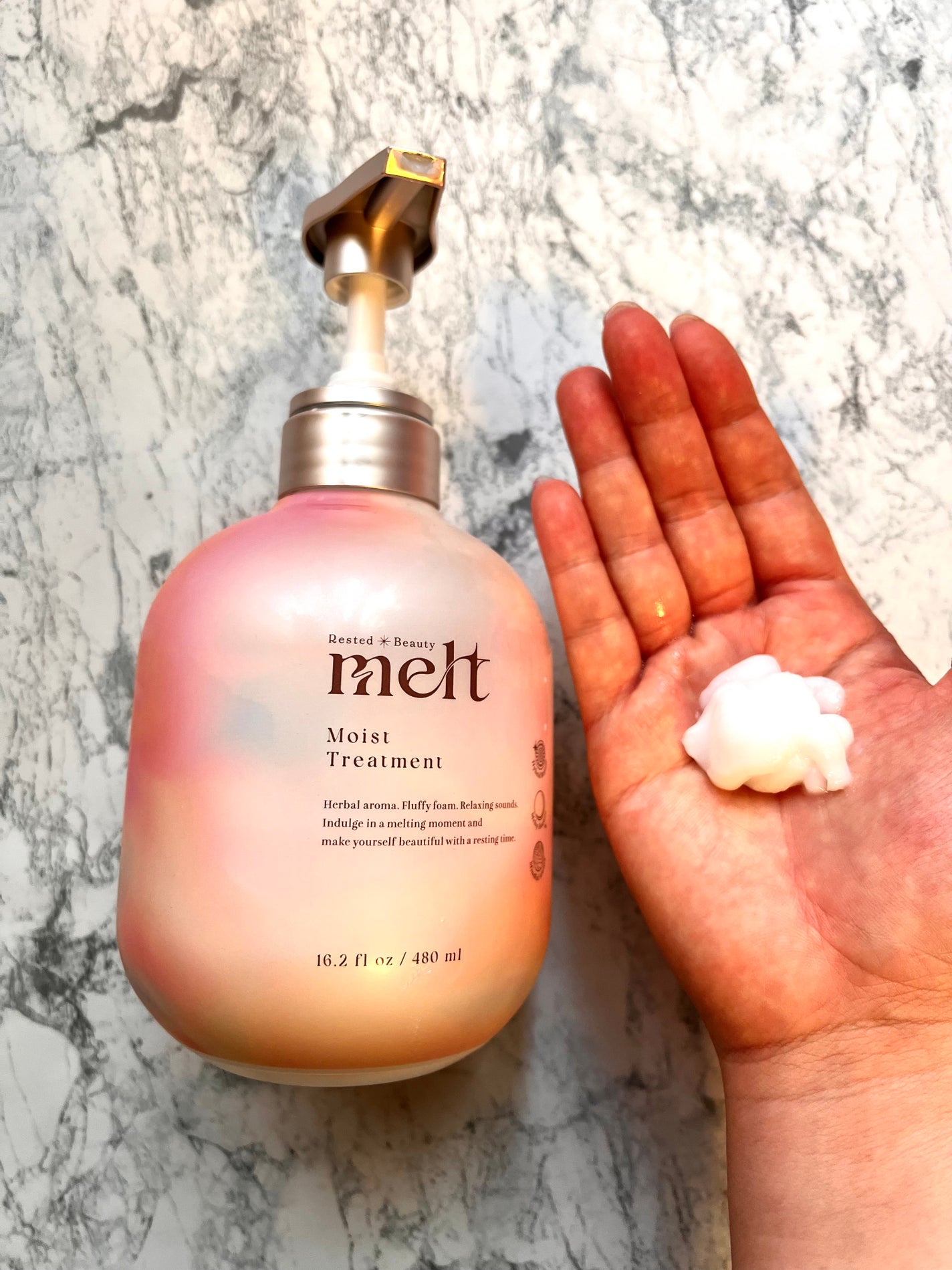 メルト モイストシャンプー/トリートメント/melt/市販シャンプーを使ったクチコミ(2枚目)