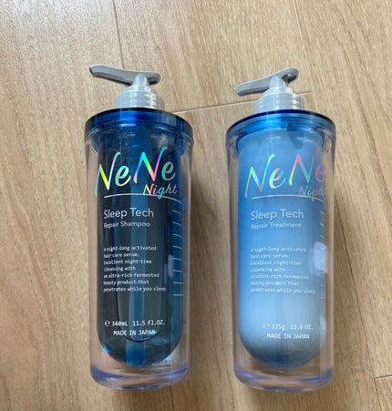 スリープテック リペア シャンプー/ヘアトリートメント/NeNe Night/市販シャンプーを使ったクチコミ(1枚目)