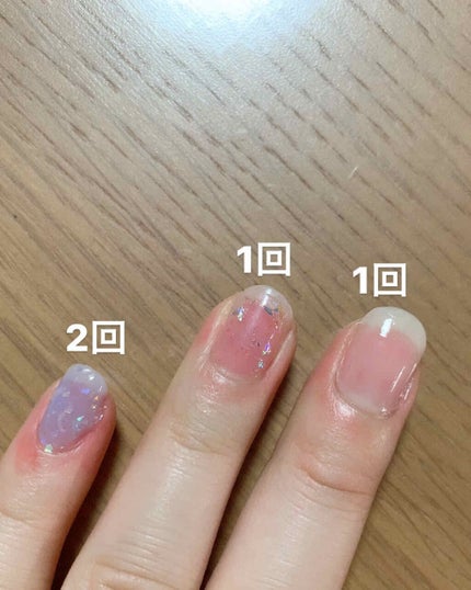 カラフルネイルズ/キャンメイク/マニキュアを使ったクチコミ(2枚目)