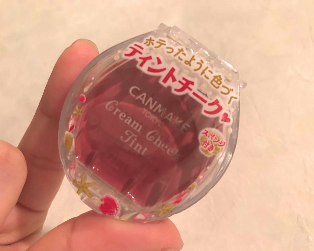 クリームチーク ティント/キャンメイク/ジェル・クリームチークを使ったクチコミ（1枚目）