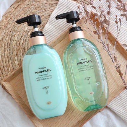 ミラクルズ うるおいブースト シャンプー/トリートメント/パンテーン/市販シャンプーを使ったクチコミ(1枚目)