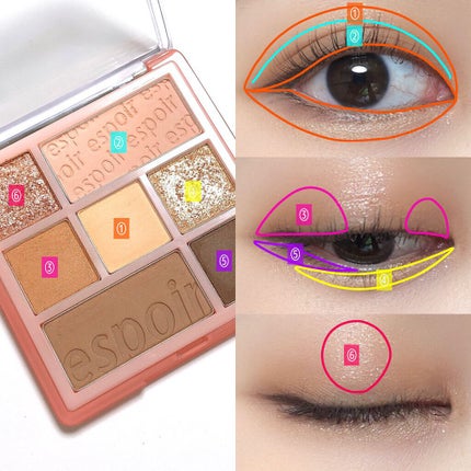 リアルアイパレット/espoir/マルチパレットを使ったクチコミ(7枚目)