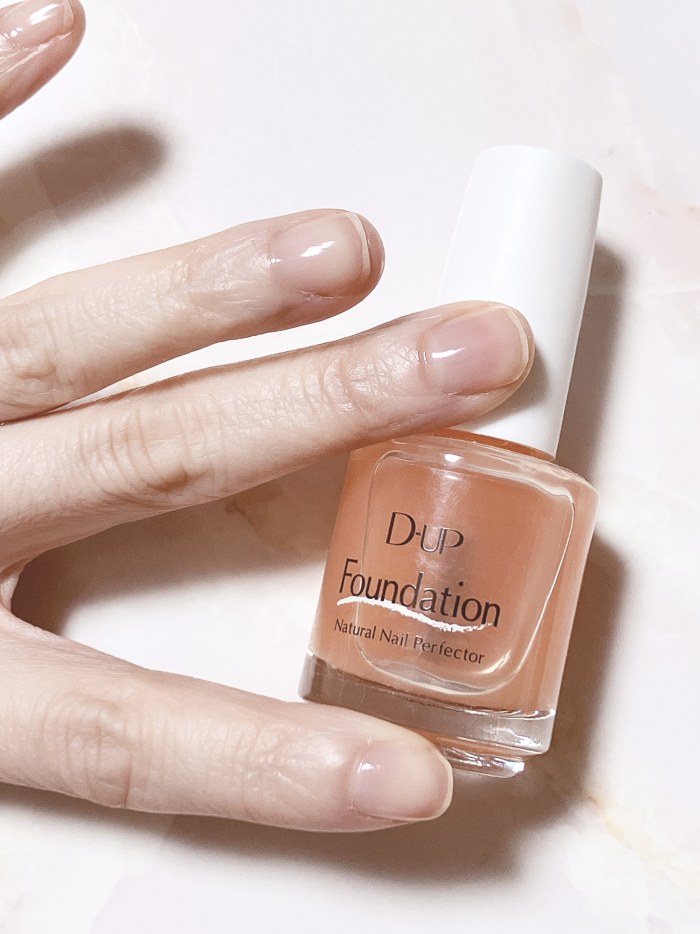 ディーアップファンデーション/D-UP/ネイルベースコートを使ったクチコミ（2枚目）