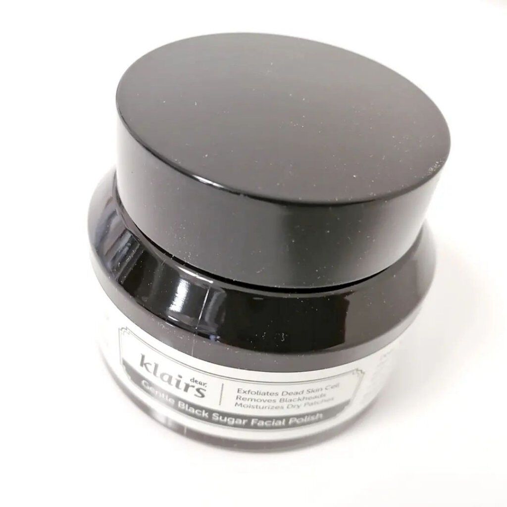 ジェントルブラックシュガーフェイシャルポリッシュ(110g)/Klairs/洗い流すパック・マスクを使ったクチコミ（2枚目）