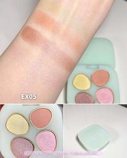 トーン ペタル フロート ブラッシュ/to/one/パウダーチークを使ったクチコミ(4枚目)