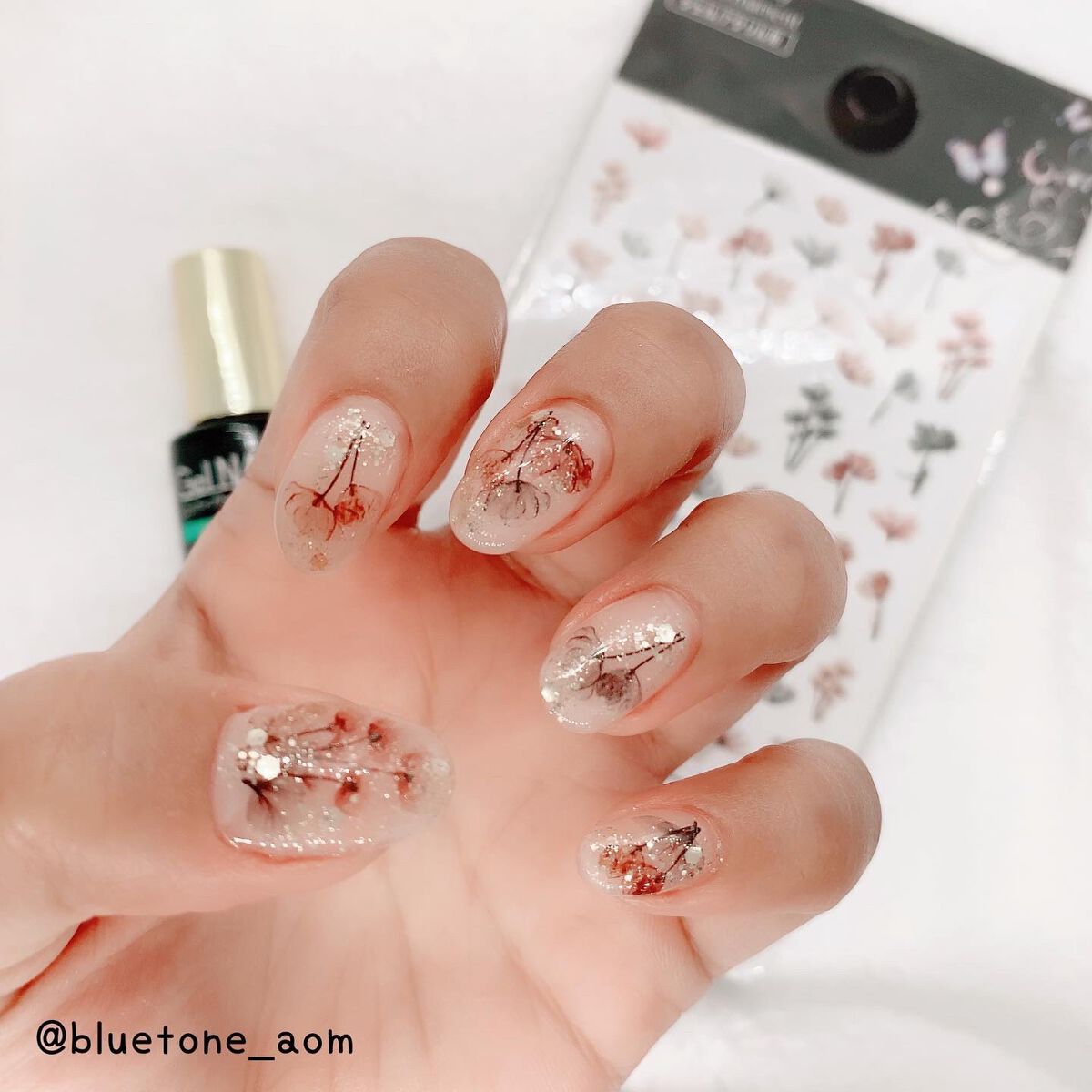 ジェルネイル（ライト対応）/セリア/ジェルネイルを使ったクチコミ（1枚目）